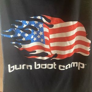 Burn bootcamp tank top size small